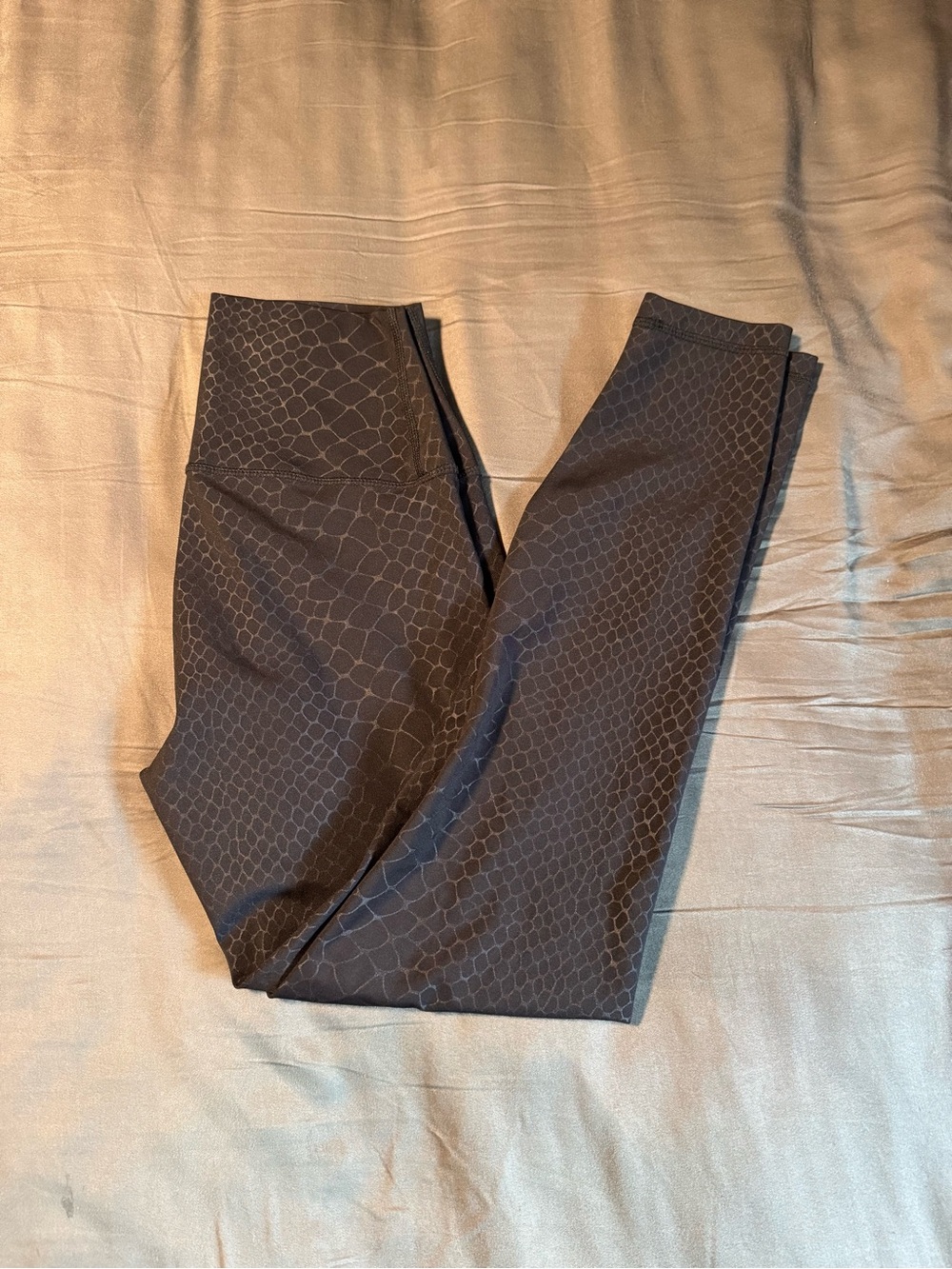 Snakeskin leggings